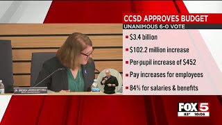 CCSD approves 20242025 school year budget [upl. by Anyalram]