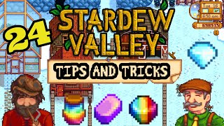 77 Stardew Valley Pro Tips in 7 Minutes [upl. by Jsandye]