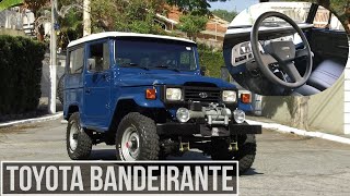 TOYOTA BANDEIRANTE  Garagem do Bellote TV [upl. by Turnheim174]