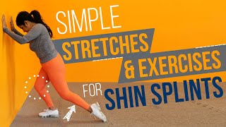 Top 3 Stretches for Shin Splints Pain [upl. by Nas261]