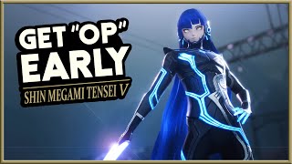 Shin Megami Tensei V  Get “OVERPOWERED” Before The First Boss [upl. by Pfeffer]