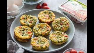 Mini Frittata Muffins  The Recipe Rebel [upl. by Jeromy]