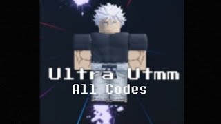 Ultra Utmm Game all codes read pinned comment [upl. by Anitsuj815]