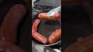 Chorizos a la pomarola para este frío🥶  gonzacocinape chorizos receta chori pomarola [upl. by Sifan]