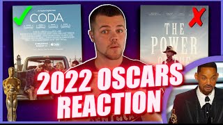 2022 Oscar Winners Live Reaction and Will Smith Moment [upl. by Doe723]