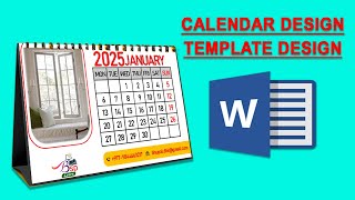 Calendar design template Design  How to make simple calendar design [upl. by Enyrat999]