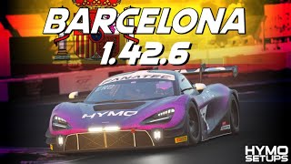 Barcelona Hotlap  SETUP  1426  McLaren 720S GT3 Evo  Assetto Corsa Competizione v194 [upl. by Einnim]