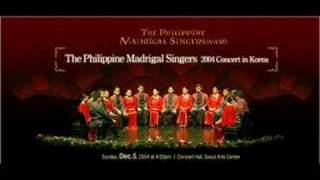 Rosas Pandan  Philippine Madrigal Singers [upl. by Ihc]