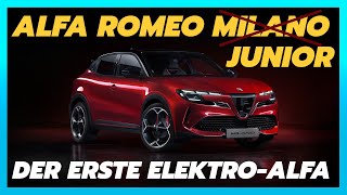 ALFA ROMEO MILANO Ein JUNIOR Dilemma in Sachen Plattform und Emotion [upl. by Anetsirk635]