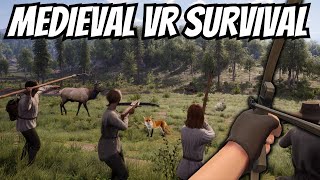 Medieval Dynasty New Settlement  Addicting VR Survival [upl. by Freemon]