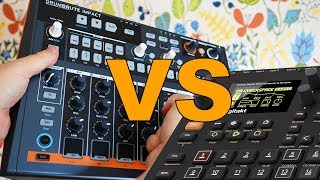 Digitakt VS DrumBrute Impact  Workflow Comparison [upl. by Clauddetta275]