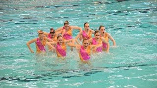 2013 Championnat de France Nat Synchro Aix Finale Espoirs 1amp2 Colomiers [upl. by Loralyn]