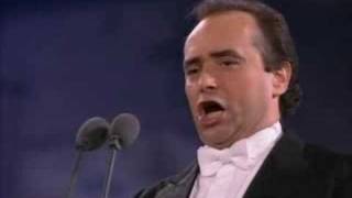 Jose Carreras Core Ngratto from Roma concert 1990 [upl. by Shulock]