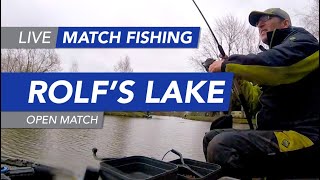 Live Match Fishing Rolfs Lake Open Match [upl. by Ollehcram456]