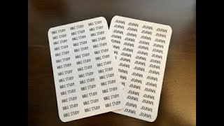 How I Make Kiss Cut Stickers Sheets With Cricut [upl. by Nino997]