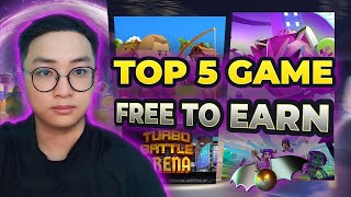 Top 5 NFT Game FREE TO PLAY trên điện thoại hot nhất 2024 [upl. by Recnal]