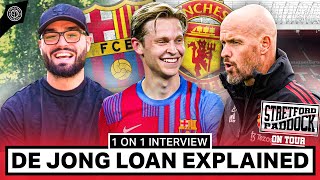 Why De Jong Loan Move Makes Sense  1 on 1 Interview w Jonas Giæver [upl. by Airottiv]