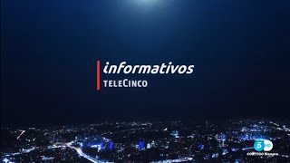 Informativos TeleCinco  21H  Nueva cabecera 2024– [upl. by Draned]