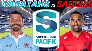 WARATAHS vs CRUSADERS Super Rugby Pacific 2024 Live Commentary [upl. by Marta446]