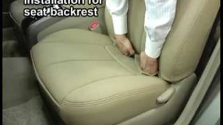 Clazzio Car Seat Cover Installation Vol01 [upl. by Auqeenahs]