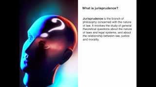 Introduction to Jurisprudence  Part 1 [upl. by Lehcer]