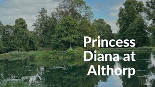 The Grave of Diana Princess of Wales at Althorp [upl. by Atikim]