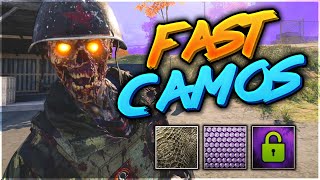 Cold War Zombies FASTEST CAMO GLITCH Die Maschine [upl. by Rafaela]