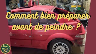 Préparation Carrosserie en détail  Corrado G60 [upl. by Anoli115]