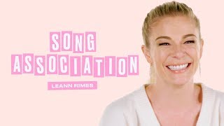 LeAnn Rimes Sings Your Favorite Christmas Songs in a Game of Song Association  ELLE [upl. by Ingrim228]