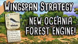 Wingspan Oceania Strategy  How to build a strong forest engine [upl. by Graniah943]