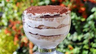 TIRAMISU selber machen  Fake Tiramisu  TIRAMISU mit REISWAFFELN [upl. by Beichner776]