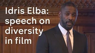 Idris Elba Speech on diversity in the media and films [upl. by Maxy]