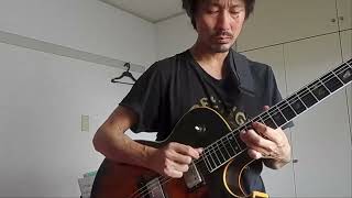 Okie Dokie Stomp Gatemouth Brown guitar cover [upl. by Notlil562]