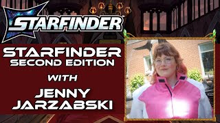 Starfinder 2e interview with senior developer Jenny Jarzabski 🗡️18 [upl. by Studnia335]