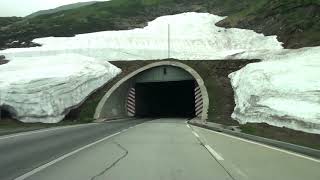 Driving over the quotGotthardpassquot  Switzerland ALPS 2106masl 062013 FullHD [upl. by Nomyaw]