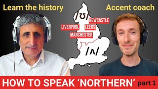 A Tour of the Northern Accents of England Manchester Liverpool Leeds Newcastle and the History [upl. by Ys383]