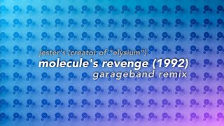 Jesters Molecules Revenge GarageBand remix [upl. by Yendys191]