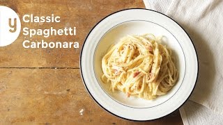 How to Make Classic Carbonara  Yummy Ph [upl. by Lodie]