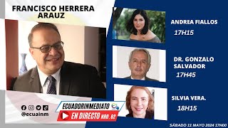 quotEN DIRECTOquot PROGRAMA N° 62 Andrea Fiallos  Gonzalo Salvador  Silvia Vera [upl. by Meldon]