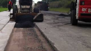 Asphalt paving 1m trench [upl. by Lyle557]