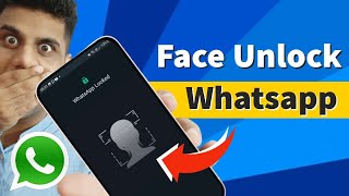 How to use Face Unlock on Whatsapp [upl. by Thorrlow]