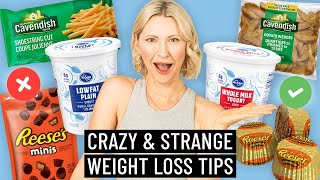 Weight Loss Hacks that You Can ACTUALLY Do You WON’T Hate Your Life… [upl. by Cocke998]