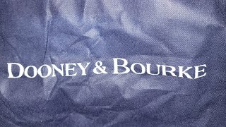 Unboxing Dooney and Bourke Florentine Satchel Natural [upl. by Cordelia234]