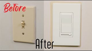 How To Install Dimmer Switch Easy Simple [upl. by Aserahs]