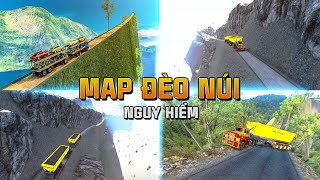 Hướng Dẫn MOD ETS2 Bản Đồ Đường Đèo Núi Nguy Hiểm Miễn Phí [upl. by Jehiah]