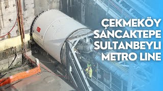 ÇekmeköySancaktepeSultanbeyli Metro Line  February 2024 [upl. by Wolfson]