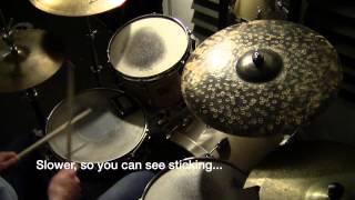 8020 Drum Vine 2  Hemiola Gospel Chop [upl. by Eelrebmik]