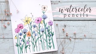 How To Use Watercolor Pencils for Beginners [upl. by Bailey532]