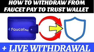 How To Withdraw Money From Faucet Pay To Trust Wallet proof Very Easy [upl. by Chanda]