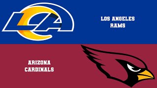 Los Angeles Rams vs Arizona Cardinals Week 2  NFL 2024 Simulation [upl. by Aras610]